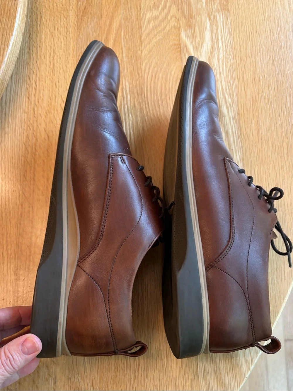 Amberjack “ The Original “ Brown Leather Lace-Up Shoes